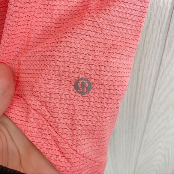 Lululemon | What The Sport Tee Mesh In Grapefruit Size 6 - Picture 6 of 8